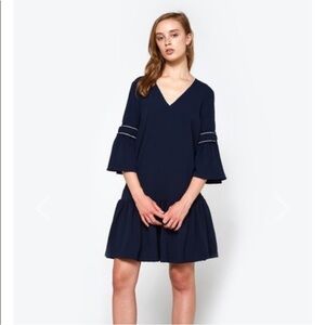 NWT Ganni Clark Dress Size 34